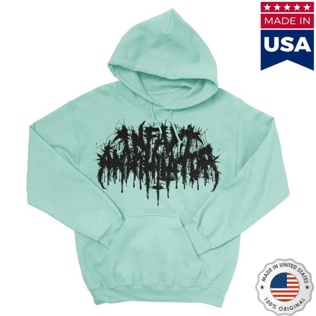 Official Indie Merch Store Infant Annihilator Mint Logo Popover Sweatshirt IndieMerchStore