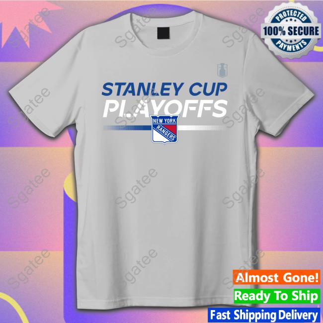New York Rangers 2023 Stanley Cup Playoffs Authentic Pro Prime Tech T-Shirt Madison Square Garden