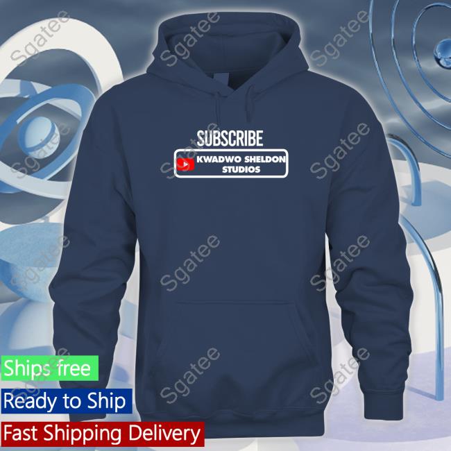 Subcribe Kwadwo Sheldon Studios Long Sleeve Tee Kwadwo Sheldon