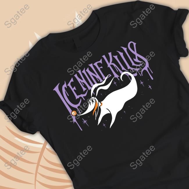 Official Ink Merch Store Ice Nine Kills Zero Nightmare Before Christmas T Shirt IceNineKills