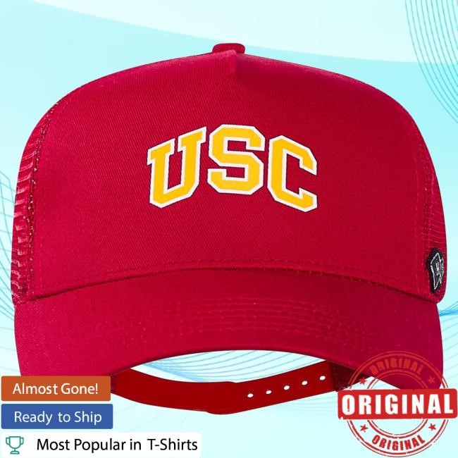 USC Trojans Unisex Hype and Vice Cardinal Trucker Cap USC Bookstores Officical