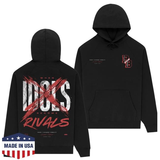 Official Paddy The Baddy When Idols Become Rivals Black Crew neck