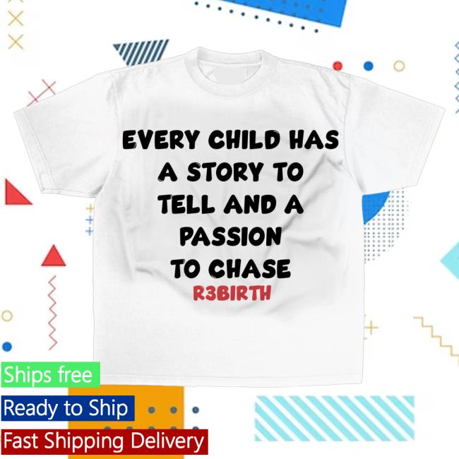Official R3birth Slogan Top Shirt
