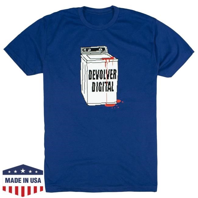 Official Devolver Digital Merch Shop Devolver Washer New T-Shirt