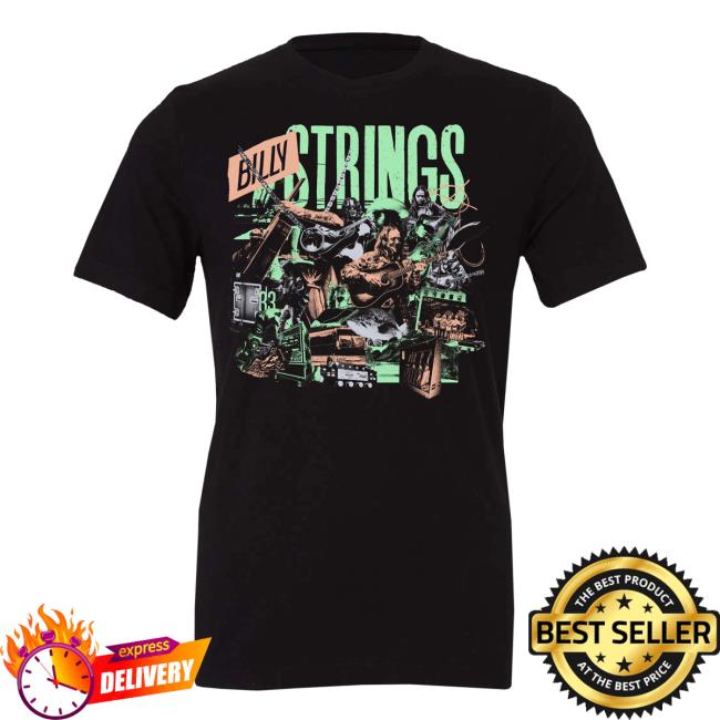 Official Billy Strings Merch Store Shop Billy Strings Spring 2024 Tour Tshirt (Zoca)
