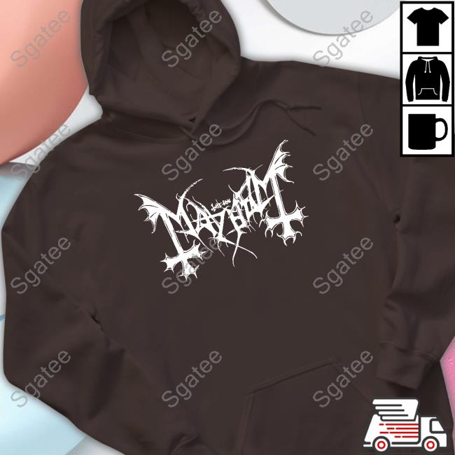 Sammy Ciaramitaro Mayhem World Tour White Essential Tee Blacksamath