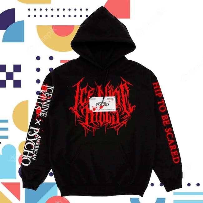 Official Ice Nine Kills Merch Store Mergers & Executions Hooded Sweatshirt Ink Merch IceNineKills
