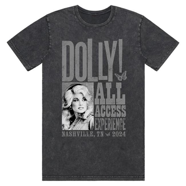 Official Dolly Parton Merch Store Shop Dolly Parton All Access Photo Tshirt DollyParton