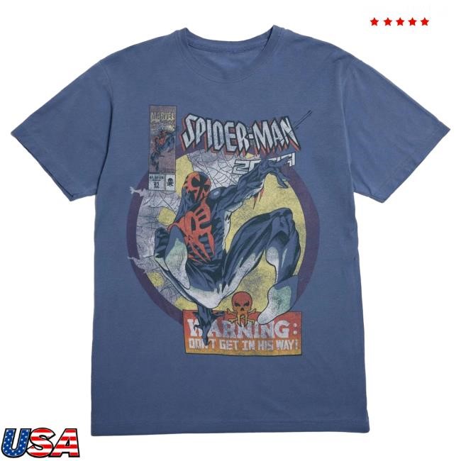 Official Heroes And Villains Zine Series Marvel Spider-Man 2099 Zine Tees