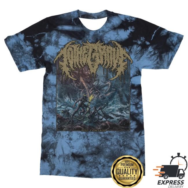Official To The Grave Merch To The Grave "Pest Control Crystal" Shirt 2024