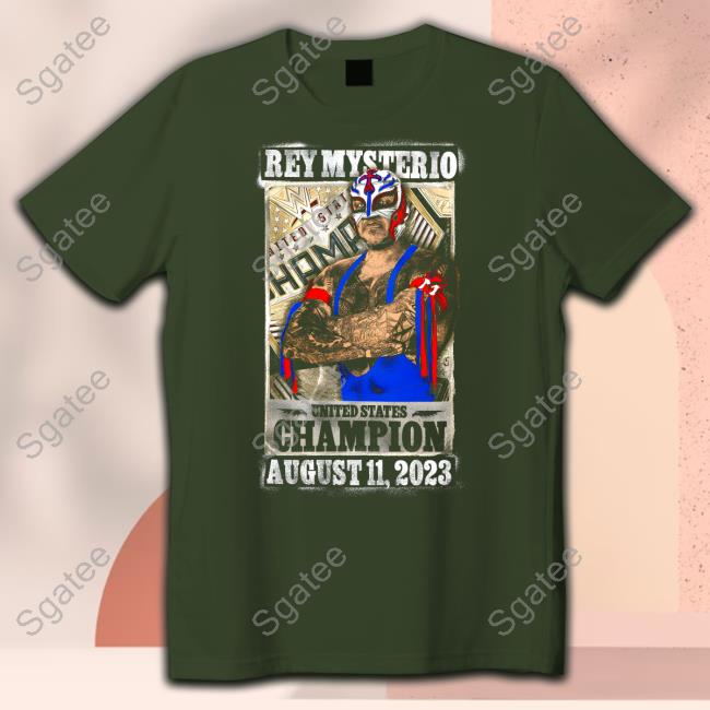 Rey Mysterio United States Championship T-Shirt
