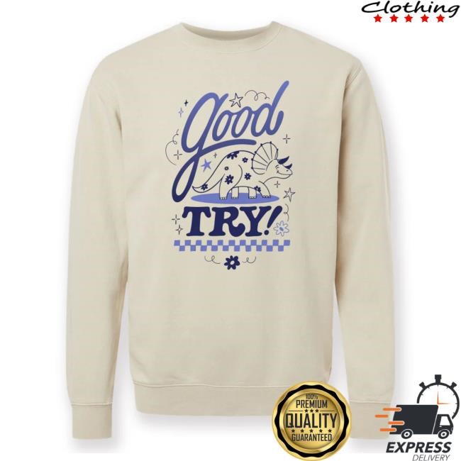 Try Guys | Good Try Pullover Crewneck Sweatshirt – The Try Guys