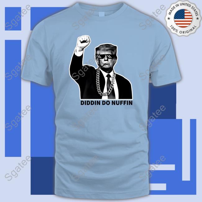 Mostly Peaceful Memes Trump Diddin Do Nuffin Shirts