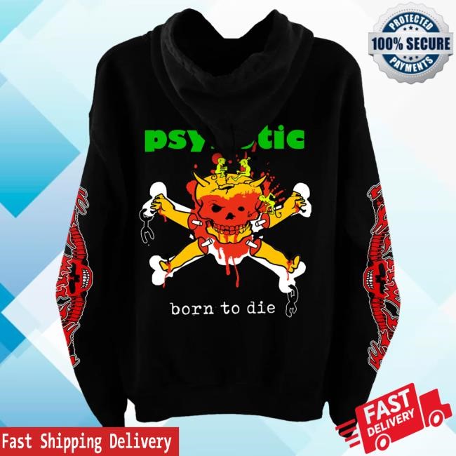 Official Osamason Merch Store Shop Born To Die Zip Up Hooded Sweatshirt