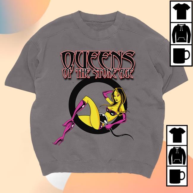 Official Qotsa Merch Store Queens Of The Stone Age Songs For The Deaf Short Sleeve Shirt Qotsa Apparel Shop
