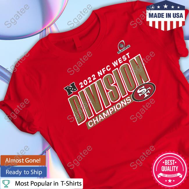 2022 NFC West Division Champions Shirt Red