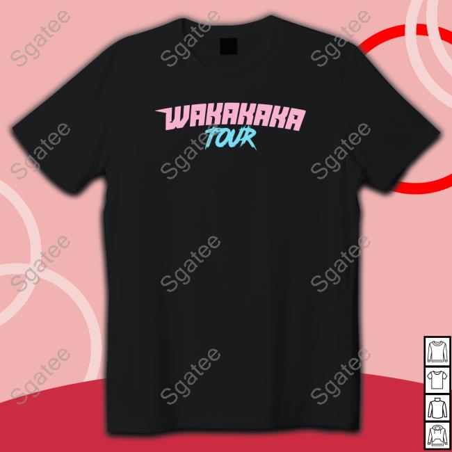 Wakamerch Wakatour General Admission Summer 2023 T Shirt