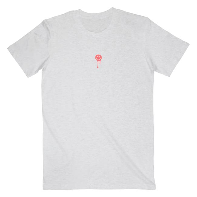 Official Louis Tomlinson Grey Drip Smiley Hoodie