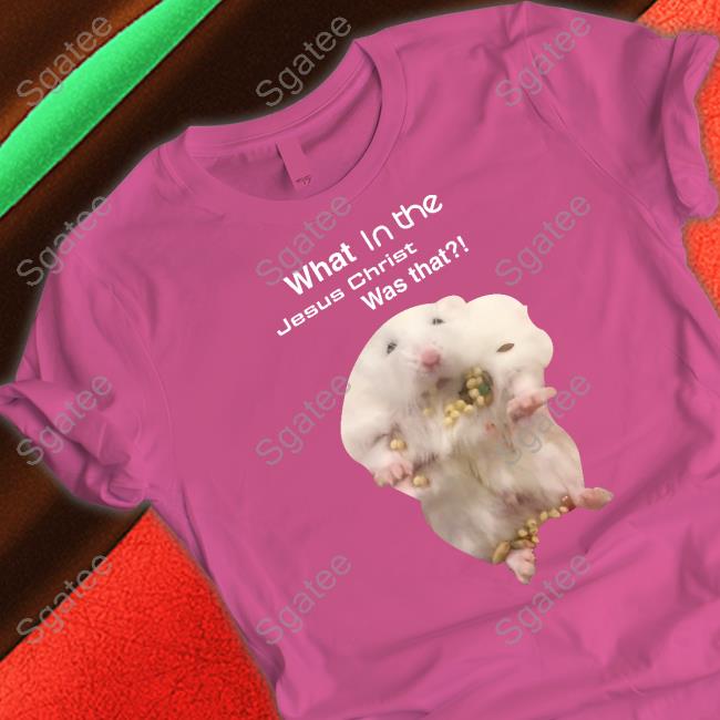 Hamster Jesus Christ Tee Shirts