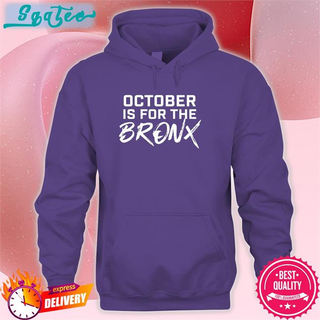 October Is For The Bronx Tee Shirt The Short Porch Barstool Sports