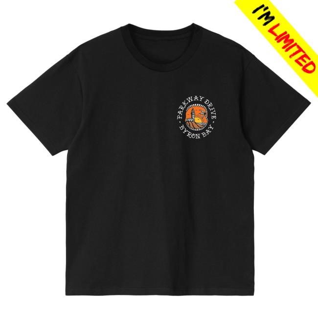Official Parkway Drive Merch Store Byron Shark Lighthouse Hot Shirt