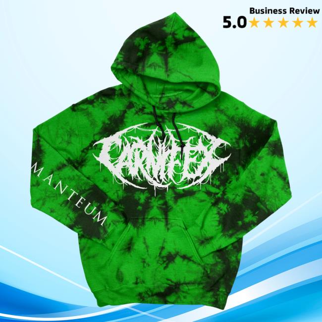 Official Indie Merch Store Carnifex Slime Green Slam Logo Hoodies IndieMerchStore