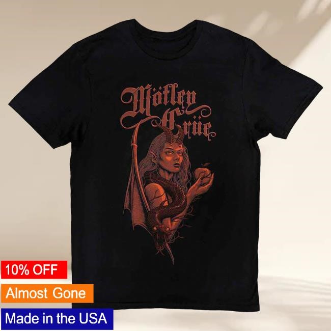 Official Motley Crue Argentina T Shirt