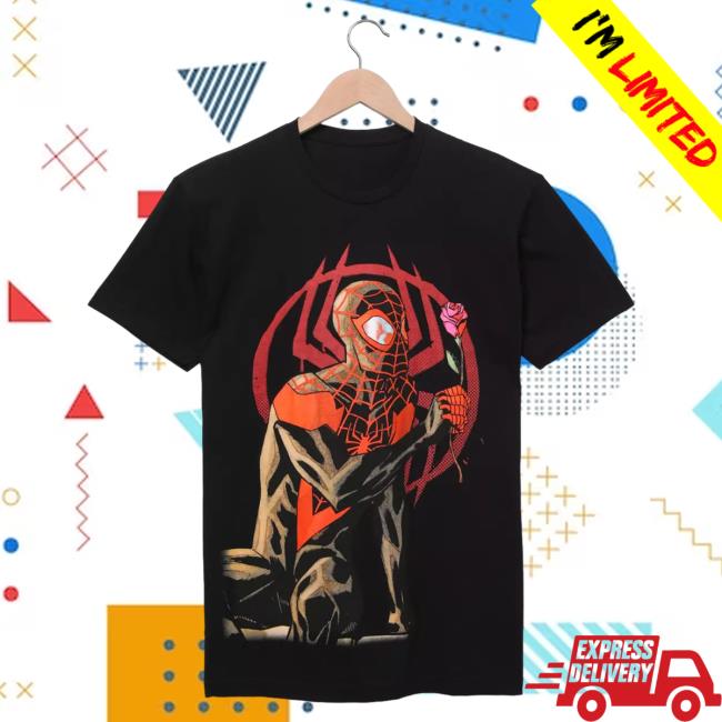 Official Box Lunch Merch Store Box Lunch Marvel Spider-Man Miles Morales Couples Popover Shirt BoxLunch Exclusive Box Lunch Apparel Clothing Shop