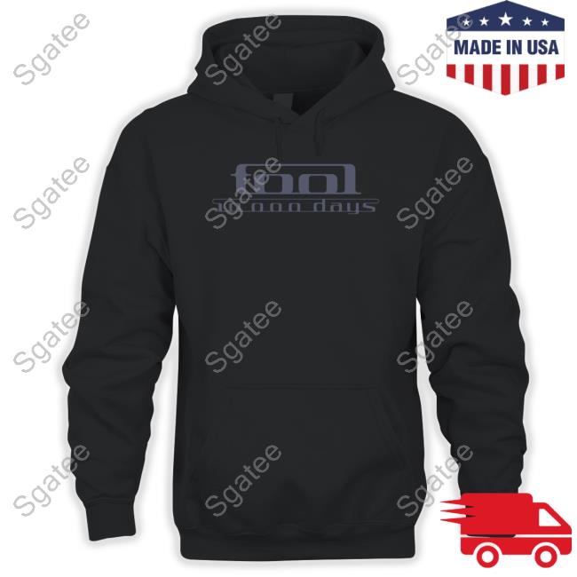 Tool Muisc Merch 10,000 Days Logo Hoodie