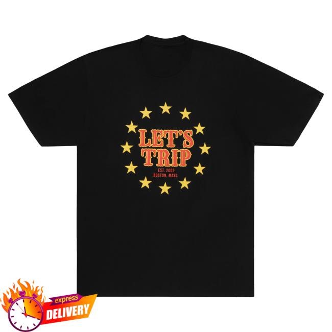 Let's Trip Stars Shirt - Black– Sturniolo Clothing
