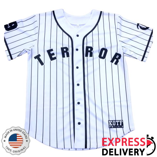 Terror Baseball Jersey