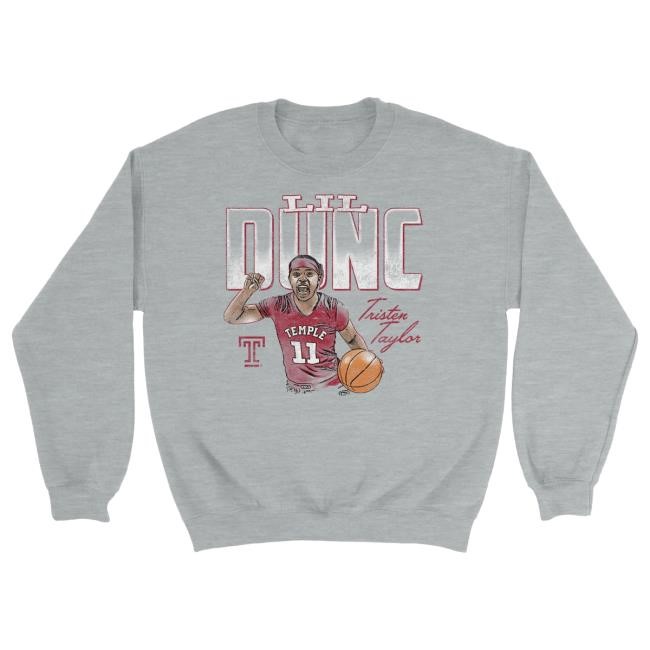 Street-Ready Temple Lil Dunc Tee – US Game Day Essential