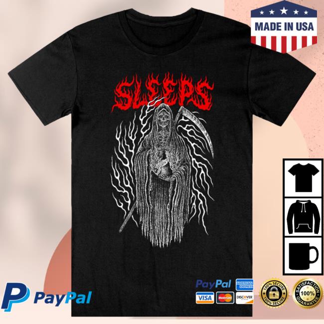 Official While She Sleeps Merch Bar 2022 Australian Tour T-Shirt Black Merch Bar