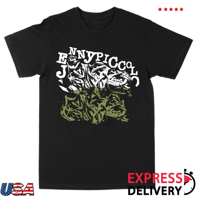 Official Death Wish Store Three One G Jenny Piccolo “Discography” Black T-Shirts Deathwish Inc