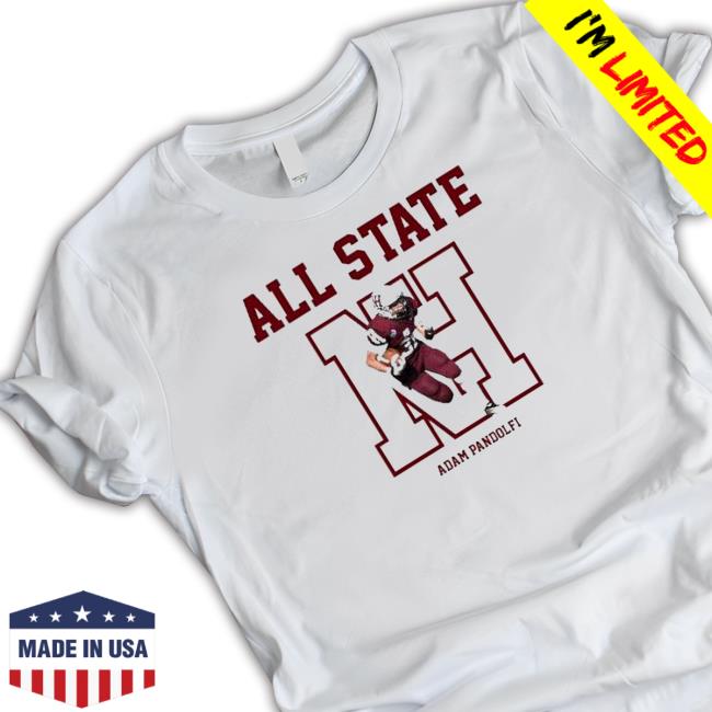 Official North Haven All State Adam Pandolfi Tee Shirt