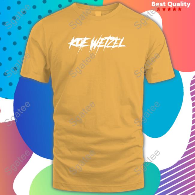 Koe Wetzel Black Script Shirt
