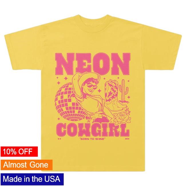 Official Dan And Shay Merch Neon Cowgirl Tees