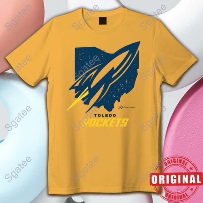 Toledo Ohio Rockets Shirt Grey