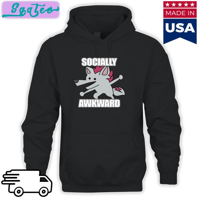Socially Awkward Shreddyfox Sweatshirts Artworktee Shop