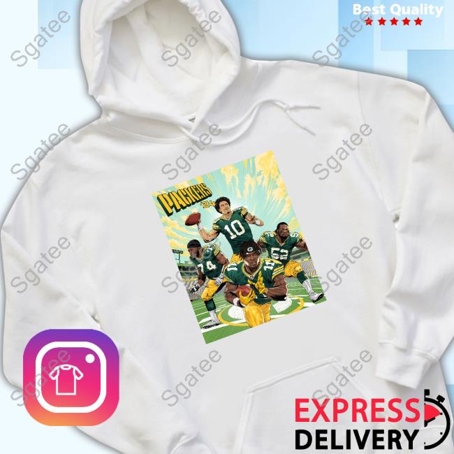 Official Green Bay Packers Go Pack Go Packers '24 Tshirt
