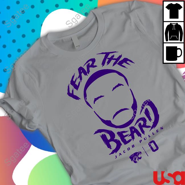 Fear The Beard Jacob Pullen Kansas State Wildcats Tee Shirt