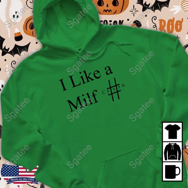 Cysra Merch I Like A Milf Cysra Crewneck Sweatshirt Milf Hashtag Cysra Für Männer