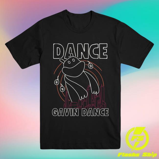 Official Dance Gavin Dance Band Merch Creature Black New Shirt DanceGavinDance