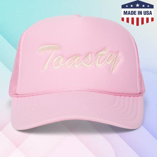 Toast Merch Toasty Trucker Hat Soft Pink Toast Merch Toasty Trucker Hat Soft Pink