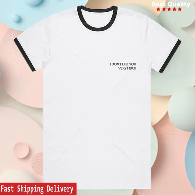 Official Zayn Merch Store Shop Zayn I Don't Like You Ringer Tees Inzayn