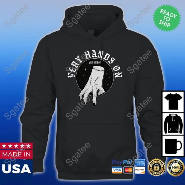 Wednesday Very Hands On Hoodie
