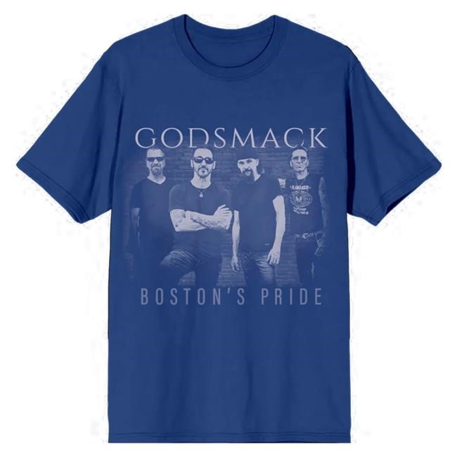Official Godsmack Merch Store Godsmack Boston Pride Tshirt