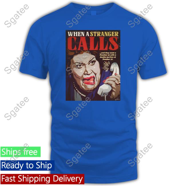 Official When A Stranger Calls Tee