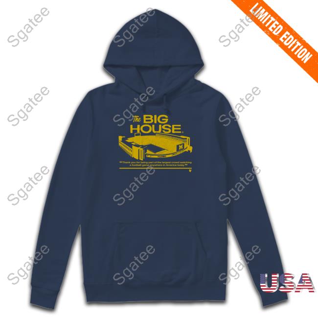 Official Michigan Football The Big House Shirt