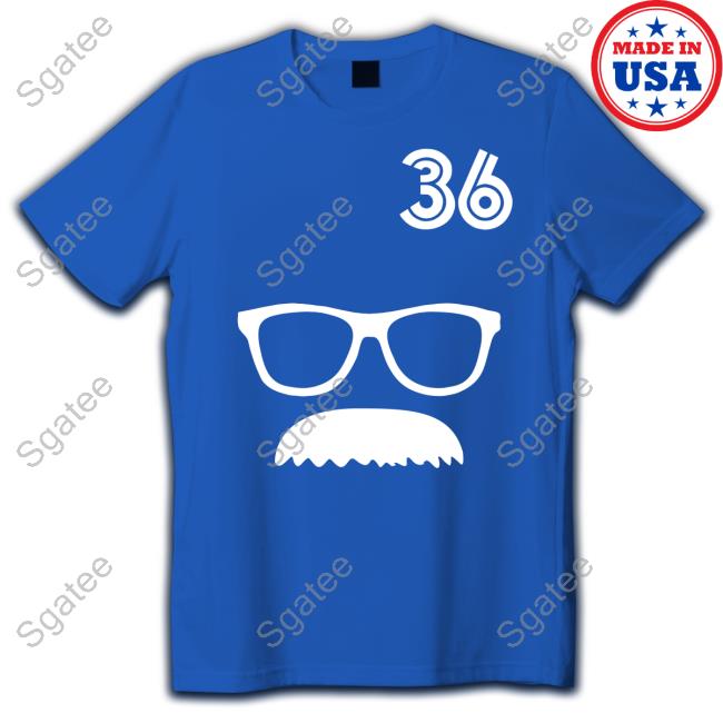 36 Davis Schneider Glasses Moustache Tee